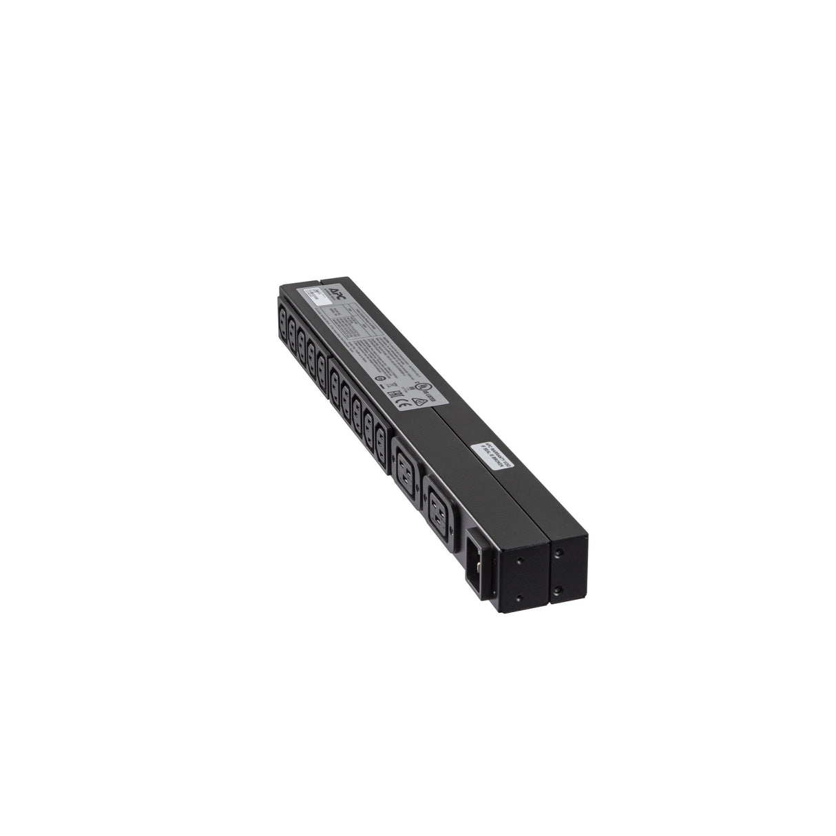 APC RACK PDU BASIC 1 U 16A 230V power distribution unit (PDU) 12 AC outlet(s) 0U/1U Black - AP9559 APC