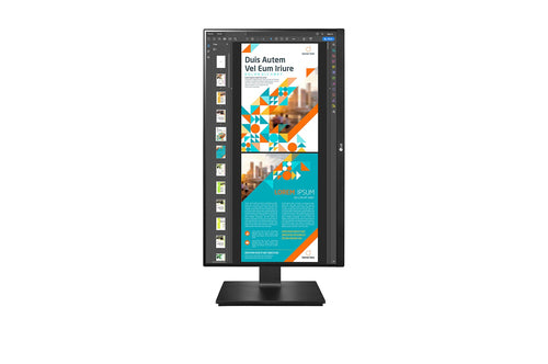 LG 24'' IPS Quad HD Monitor with Built-in Speaker - 24BP55Q-B