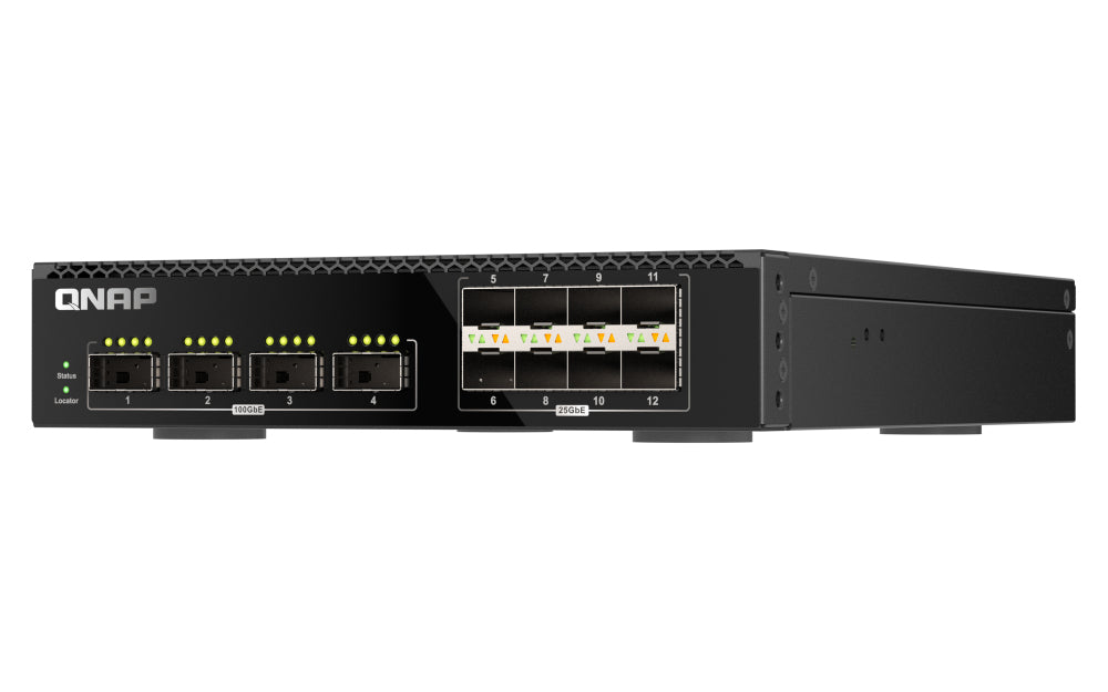 QNAP QSW-M7308R-4X network switch Managed L3 1U Black - QSW-M7308R-4X-US