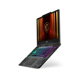 MSI Cyborg 15 B2RWEKG-258US Intel Core 5 210H Laptop 39.6 cm (15.6") Full HD 16 GB DDR5-SDRAM 1 TB SSD NVIDIA® GeForce RTX™ 5050 Laptop GPU Wi-Fi 6E (802.11ax) Windows 11 Home Black - CYBORG15B2258