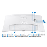 Samsung LS34C650TANXGO computer monitor 86.4 cm (34") 3440 x 1440 pixels 4K Ultra HD LED White - S34C650TAN