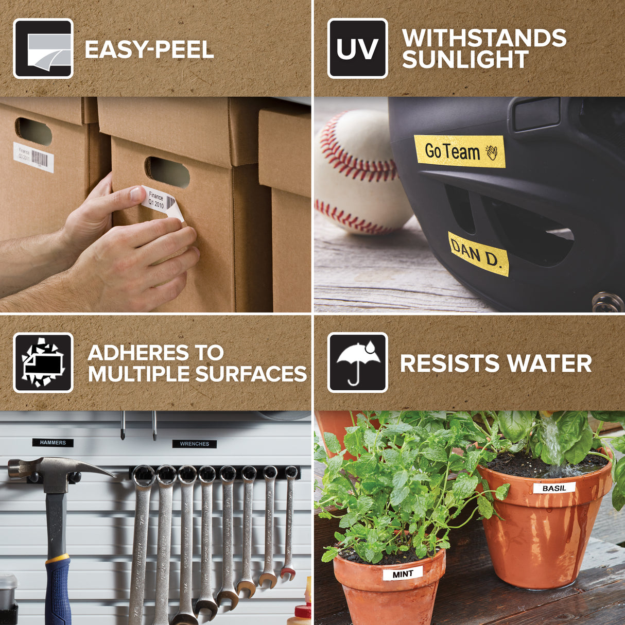 DYMO Authentic D1 Labels | Black Print on White | 24mm x 7m | Self-Adhesive Labels for LabelManager Label Printers - S0720930