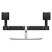 DELL MDS26 68.6 cm (27") Desk Black, Silver - DELL-MDS26