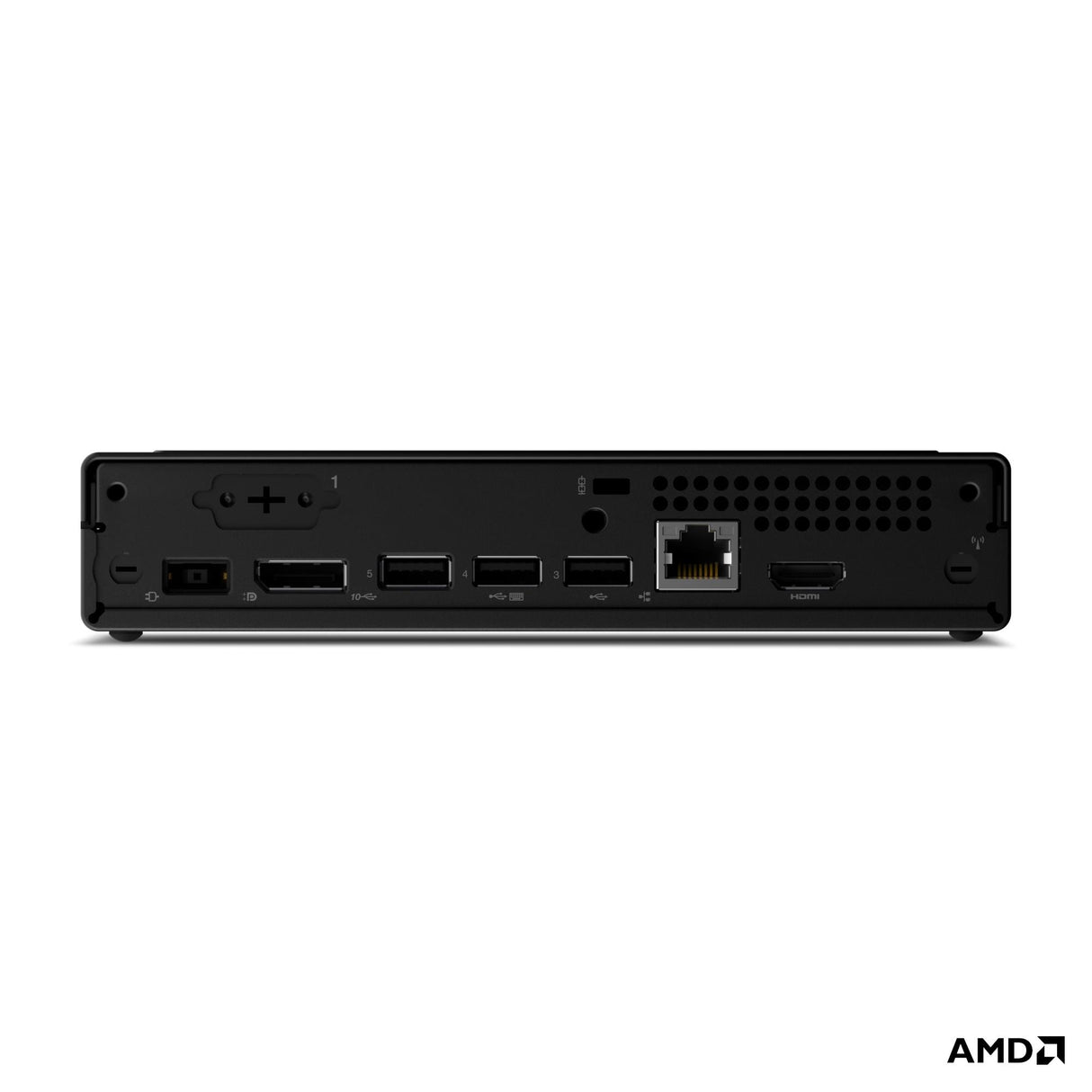 Lenovo V105q AMD Ryzen™ 3 30 8 GB LPDDR5-SDRAM 256 GB SSD Windows 11 Pro Mini PC Black - 13Q20015US