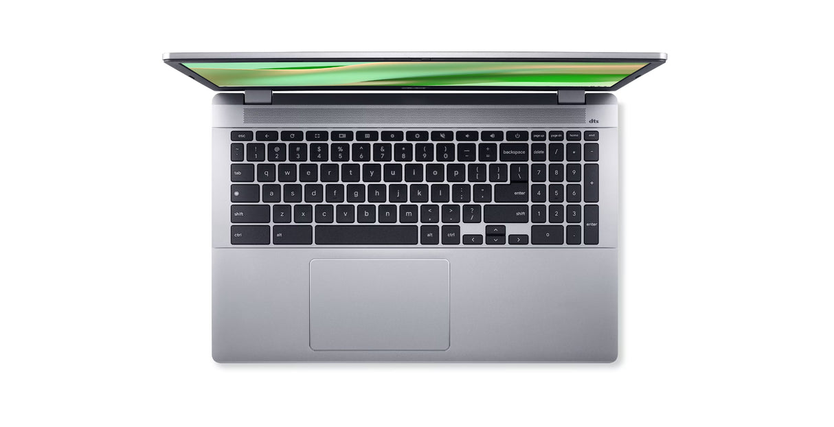 Acer Chromebook CB315-5H-C4Z5 Intel® N N100 39.6 cm (15.6") Full HD 8 GB LPDDR5-SDRAM 64 GB SSD Wi-Fi 6E (802.11ax) ChromeOS Silver - NX.KRNAA.002 ACER