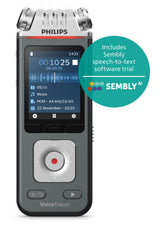 Philips VoiceTracer Black, Grey - DVT6115