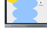 Samsung LH86WAFPLGC interactive whiteboard 2.18 m (86") 3840 x 2160 pixels Touchscreen Black, Grey - WA86FX-P