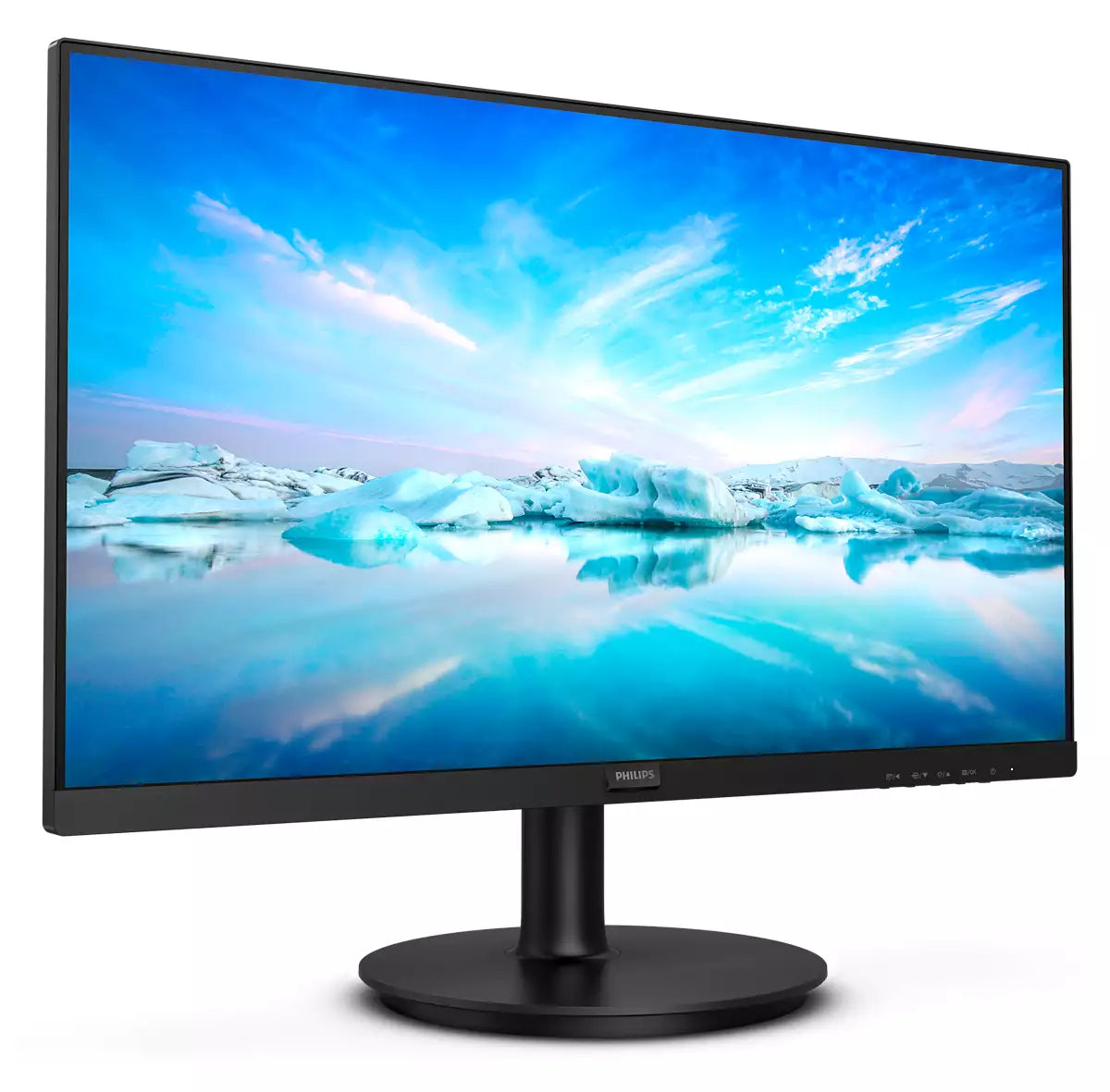 Philips V Line 221V8LB3S/27 computer monitor 54.6 cm (21.5") 1920 x 1080 pixels Full HD LCD Black - 221V8LB3S