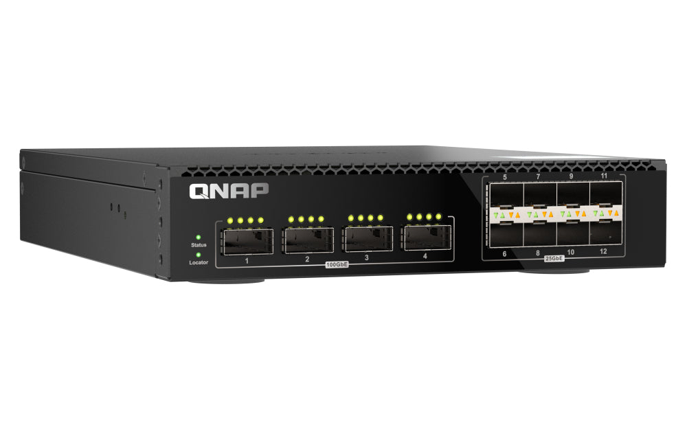 QNAP QSW-M7308R-4X network switch Managed L3 1U Black - QSW-M7308R-4X-US