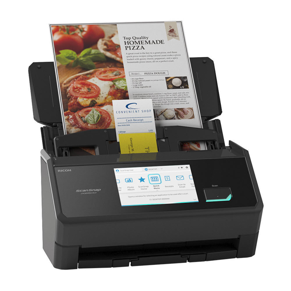 Ricoh ScanSnap iX2500 ADF + Manual feed scanner 300 x 300 DPI A4 Black - CG01000-399204