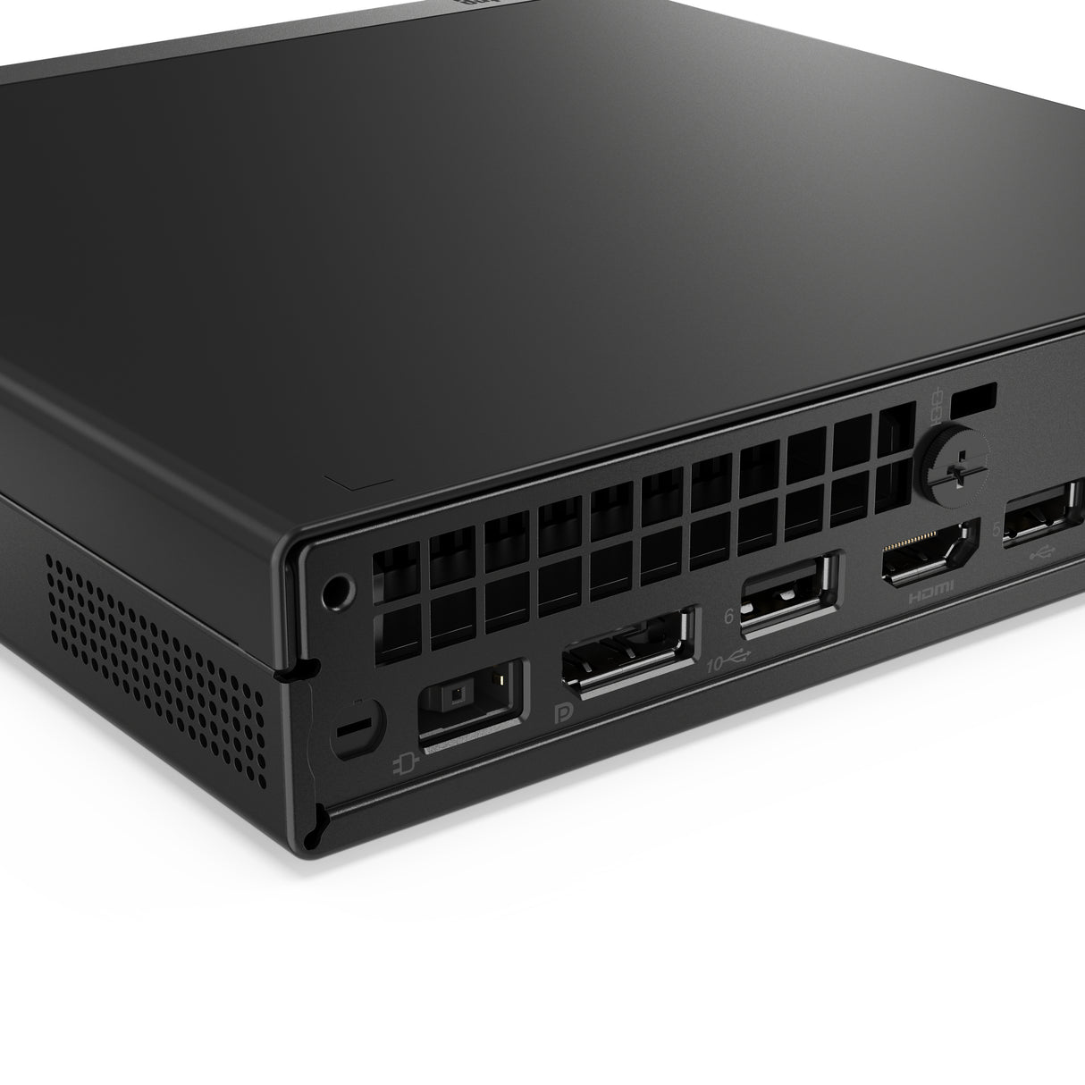 Lenovo ThinkCentre neo 50q QC Snapdragon X1-26-100 16 GB LPDDR5x-SDRAM 256 GB SSD Windows 11 Pro Mini PC Black - 13C8000YUS