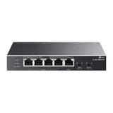 TP-Link TL-SG1005P-PD network switch Gigabit Ethernet (10/100/1000) Power over Ethernet (PoE) Black - TL-SG1005P-PD - eCommerce Business Prime