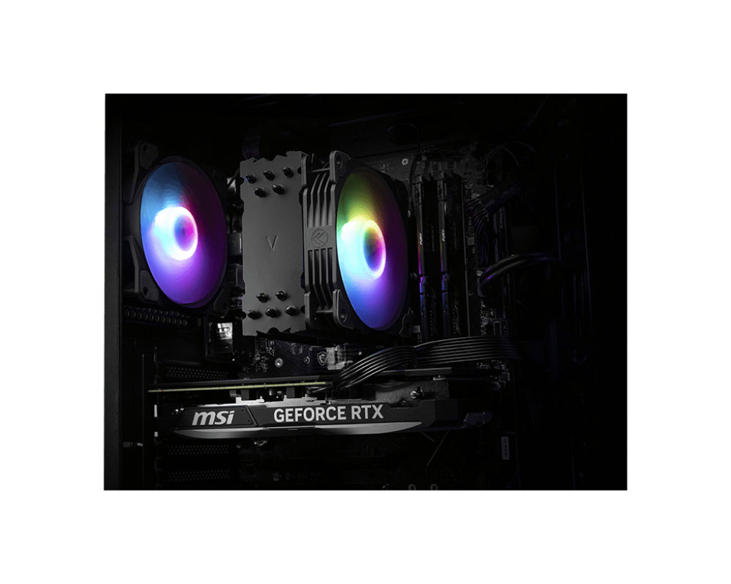 MSI Codex R2 B14NVM7-438US Intel® Core™ i7 i7-14700F 32 GB DDR5-SDRAM 2 TB SSD NVIDIA GeForce RTX 5060 Ti Windows 11 Home Desktop PC Black - CODR2B14NVM7438