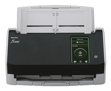Ricoh FI-8040 ADF + Manual feed scanner 600 x 600 DPI A4 Black, Grey - PA03836-B005