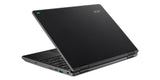 Acer TravelMate Spin B3 TMB311R-32-C47B Intel® Celeron® N N5100 Hybrid (2-in-1) 29.5 cm (11.6") Touchscreen HD 8 GB DDR4-SDRAM 128 GB Flash Wi-Fi 6 (802.11ax) Windows 11 Pro Black - NX.VQWAA.004