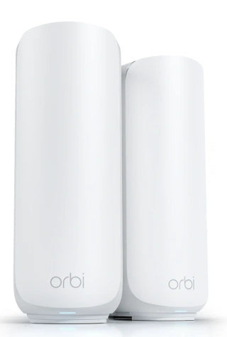 NETGEAR Orbi 370 Dual-band (2.4 GHz / 5 GHz) Wi-Fi 7 (802.11be) White 2 Internal - RBE372-100NAS