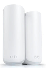 NETGEAR Orbi 370 Dual-band (2.4 GHz / 5 GHz) Wi-Fi 7 (802.11be) White 2 Internal - RBE372-100NAS
