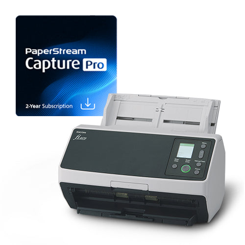 Ricoh FI-8170 ADF + Manual feed scanner 600 x 600 DPI A4 Black, Grey - CG01000-310299