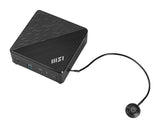 MSI Cubi ADL-005US Intel Pentium N N200 4 GB DDR4-SDRAM 128 GB SSD Windows 11 Pro Mini PC Workstation Black - CUBNADL005 MSI