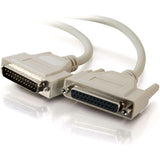 C2G 15ft DB25 M/F Extension Cable - DB-25 Male - DB-25 Female - 15ft - 02658