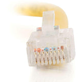 C2G-25ft Cat5e Non-Booted Crossover Unshielded (UTP) Network Patch Cable - Yellow - Category 5e for Network Device - RJ-45 Male - RJ-45 Male - Crossover - 25ft - Yellow - 26696