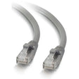 C2G 5ft Cat5e Ethernet Cable - Snagless Unshielded (UTP) - Gray - Category 5e for Network Device - RJ-45 Male - RJ-45 Male - 5ft - Gray - 15187 C2G