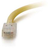 C2G-3ft Cat5e Non-Booted Unshielded (UTP) Network Patch Cable - Yellow - Category 5e for Network Device - RJ-45 Male - RJ-45 Male - 3ft - Yellow - 22676