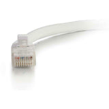 C2G-14ft Cat6 Snagless Unshielded (UTP) Network Patch Cable - White - Category 6 for Network Device - RJ-45 Male - RJ-45 Male - 14ft - White - 27164