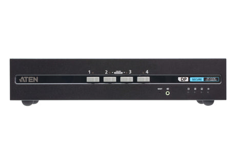 ATEN 4-Port USB DisplayPort Dual Display Secure KVM Switch (PSD PP v4.0 Compliant) - CS1144DP4 ATEN