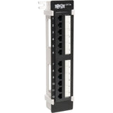 Tripp Lite 12-Port Cat5e Cat5 Wall Mount Patch Panel 568B 110 Punch TAA GSA - 568B, RJ45 Ethernet" - N050-012