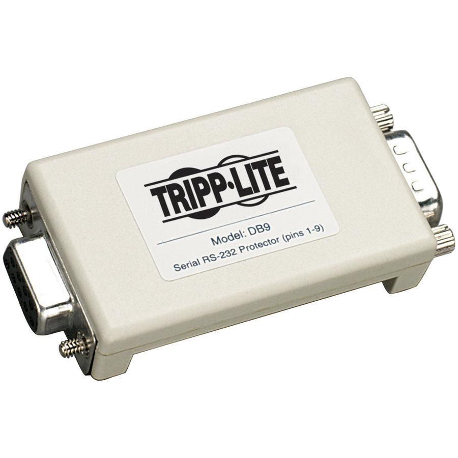 Tripp Lite DataShield Serial In-Line Surge Protector, DB9 - Network In-Line Dataline Surge Protector 120V / 230V 9-PIN - DB9