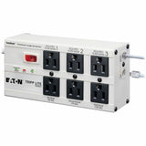 Tripp Lite Isobar Surge Protector Metal RJ11 6 Outlet 6' Cord 3330 Joules - 6 x NEMA 5-15R - 1440 VA - 3330 J - 120 V AC Input - 120 V AC Output - ISOTEL6ULTRA