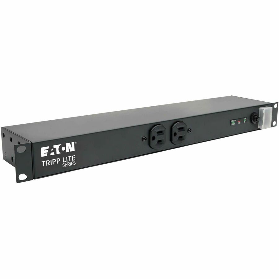 Tripp Lite Isobar Surge Protector Rackmount Metal 12 Outlet 15' Cord 1U RM - Receptacles: 12 x NEMA 5-15R - 3840J - ISOBAR12ULTRA