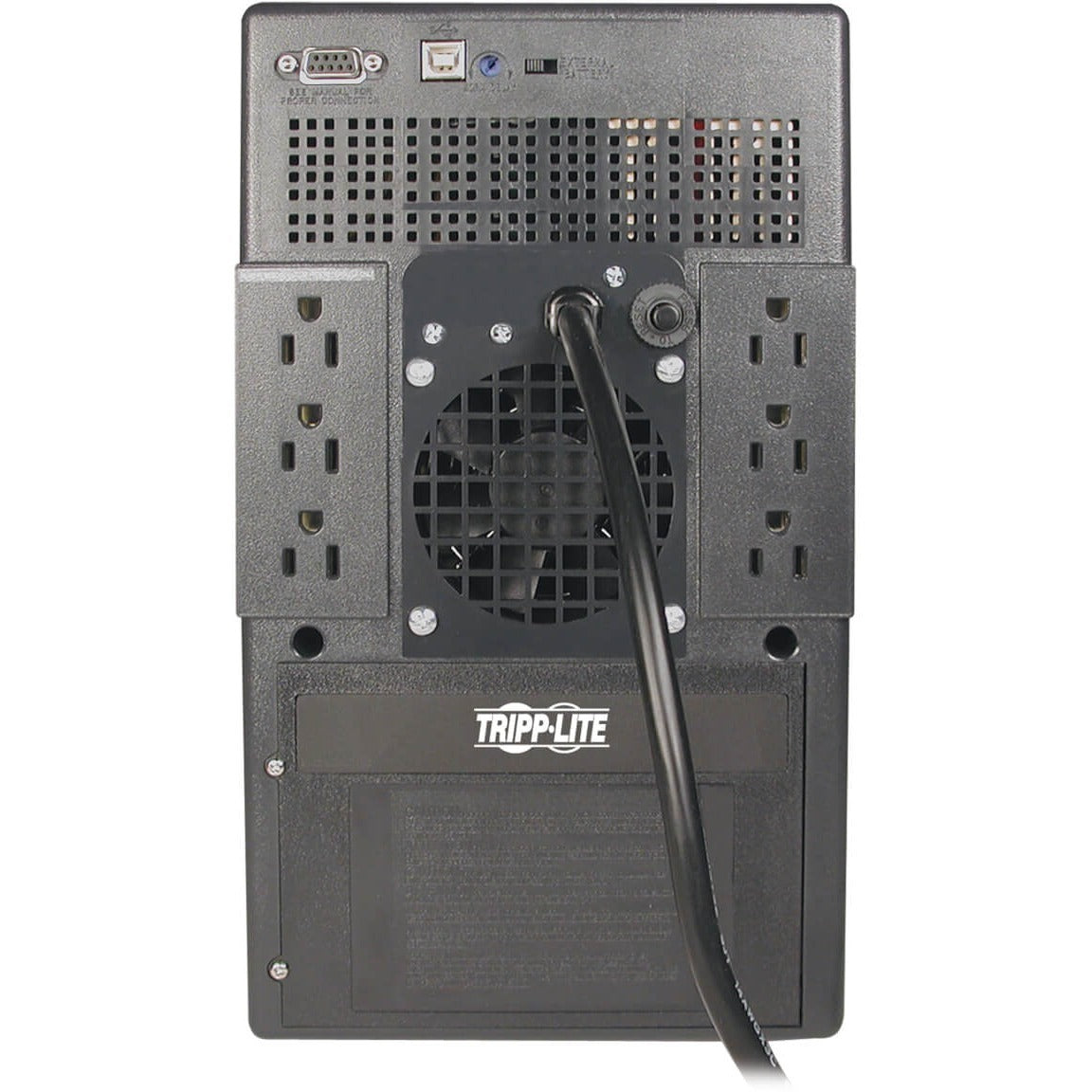 Tripp Lite UPS Smart 1500VA 980W Tower Battery Back Up AVR 120V USB DB9 SNMP for Servers - Tower - 4 Hour Recharge - 7 Minute Stand-by - 120 V AC Input - 120 V AC Output - 6 x NEMA 5-15R, 6 x NEMA 5-1...  - SMART1500