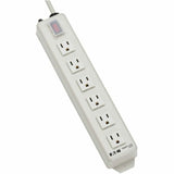 Tripp Lite Power Strip 120V 5-15R 6 Outlet Metal 15' Cord 5-15P - NEMA 5-15P - 6 NEMA 5-15R - 15ft - TLM615NC