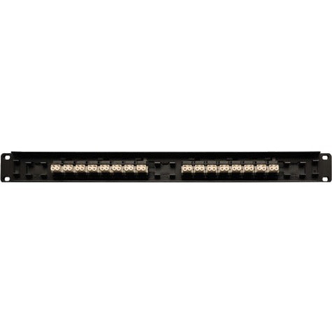 Tripp Lite 16-Port Fiber Patch Panel 62.5/125 or 50/125 LC/LC 1URM - 16 x LC - N490-016-LCLC