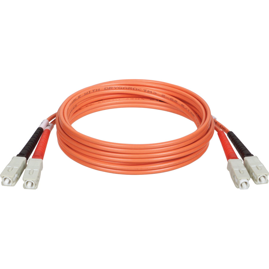 Tripp Lite 46M Duplex Multimode 62.5/125 Fiber Optic Patch Cable SC/SC 150' 150ft 46 Meter - SC Male - SC Male - 150.92ft - Orange - N306-46M