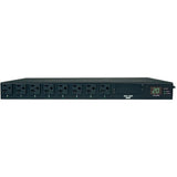 Tripp Lite PDU Metered ATS 120V 20A 5-15/20R 16 Outlet L5-20P Horizontal 1U - 16 x NEMA 5-15/20R - 2.4kVA - 1U Rack-mountable - PDUMH20AT