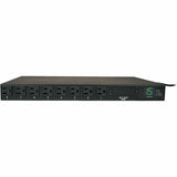 Tripp Lite PDU Metered ATS 120V 15A 5-15R 8 Outlet 2 5-15P Horizontal 1URM - 8 x NEMA 5-15R - 1.8kVA - 1U Rack-mountable - PDUMH15AT