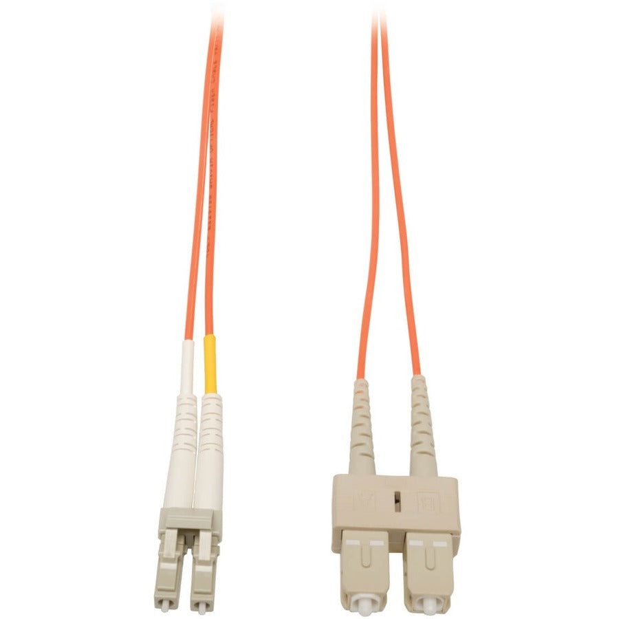 Tripp Lite 4M Duplex Multimode 62.5/125 Fiber Optic Patch Cable LC/SC 13' 13ft 4 Meter - LC Male - SC Male - 13ft - Orange - N316-04M