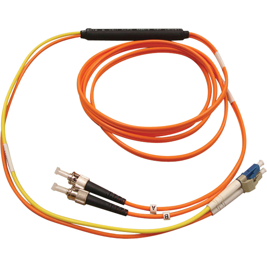 Tripp Lite 2M Fiber Optic Mode Conditioning Patch Cable ST/LC 6' 6ft 2 Meter - LC Male - ST Male - 6.56ft - N422-02M