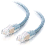 C2G 100ft RJ11 High Speed Internet Modem Cable - RJ-11 Male - RJ-11 Male - 100ft - Transparent Blue - 28726