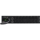 Tripp Lite PDU Single Phase Switched Horizontal 208/240V 5.8kw 16 C13 30A - 16 x IEC 320 EN 60320 C13 - 2U Rack-mountable - PDUMH30HVNET