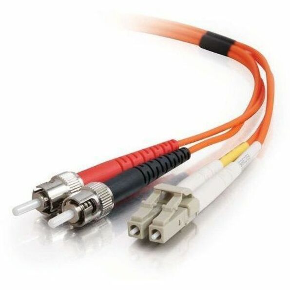 C2G 2m LC-ST 50/125 Duplex Multimode OM2 Fiber Cable - Orange - TAA - 6ft - 2m LC-ST 50/125 Duplex Multimode OM2 Fiber Cable - Orange (TAA Compliant) - 6ft - 37401