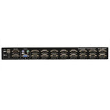 Tripp Lite 16-Port Rackmount USB / PS2 KVM Switch w/ On-Screen Display 1U - 16 x 1 - 16 x HD-15 - 1U - Rack-mountable - B042-016