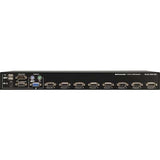 Tripp Lite Rackmount KVM Switch 8-Port / USB / PS2 w/ On Screen Display 1U - 8 x 1 - 8 x HD-15 - 1U - Rack-mountable - B042-008