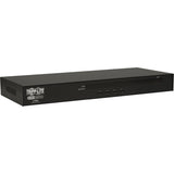 Tripp Lite Rackmount KVM Switch 4-Port / USB / PS2 w/ On-Screen Display 1U - 4 x 11U - Rack-mountable - B042-004