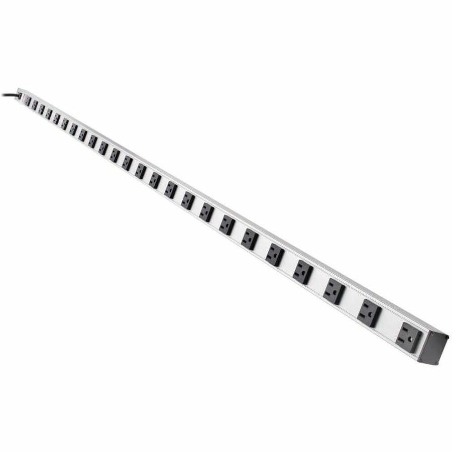 Tripp Lite Power Strip 24-Outlet Vertical 5-15R 15ft Cord Metal 120V 0URM - NEMA 5-15P - 24 NEMA 5-15R - 15ft - PS7224