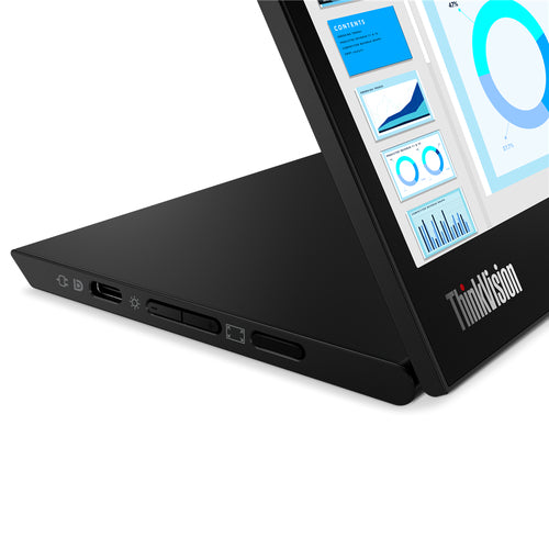 Lenovo ThinkVision M14d 35.6 cm (14") 2240 x 1400 pixels 2.2K LED Black - 63AAUAR6US