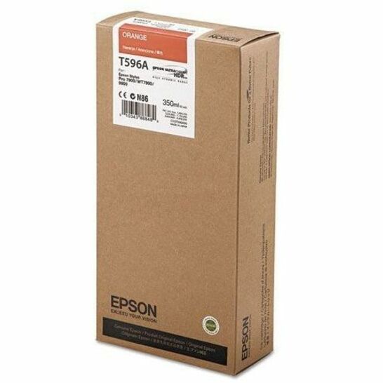Epson UltraChrome HDR Orange Ink Cartridge - Inkjet - Orange - T596A00